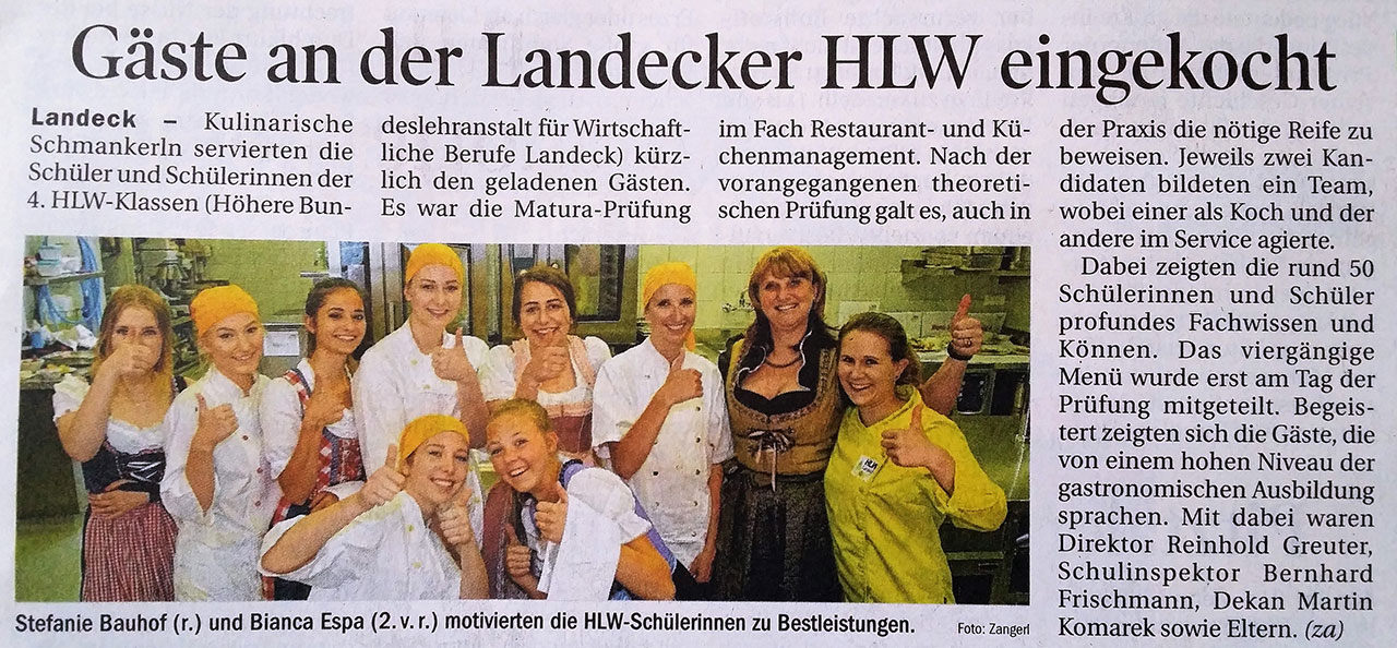 HLW praktische pruefung presse tt1