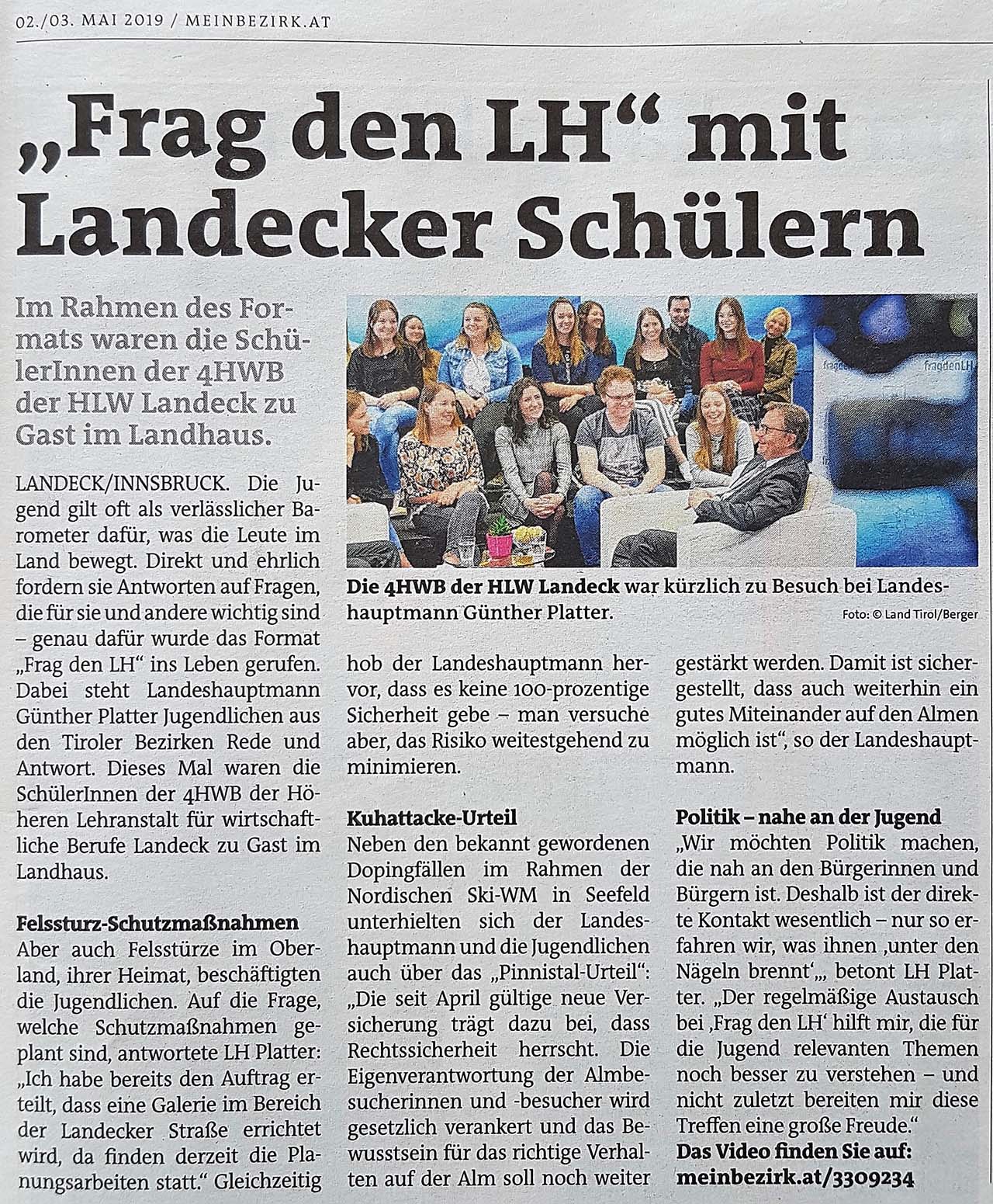 Frag den LH presse bp