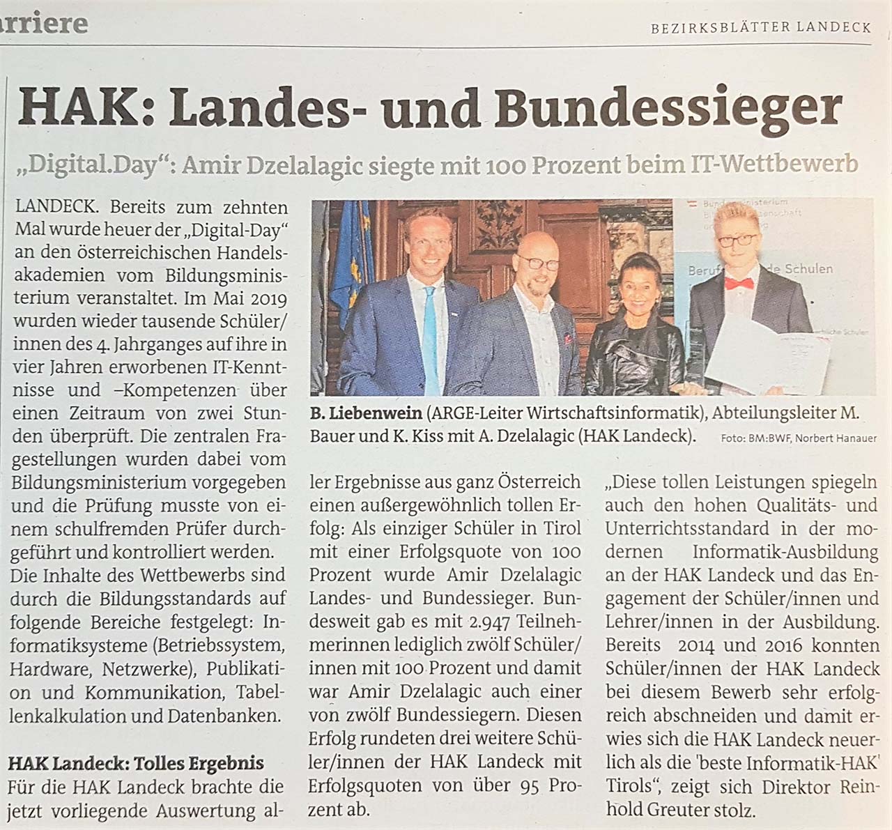 HAK Digital Check presse bb