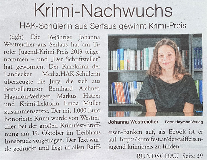 Johanna Westreicher presse rs