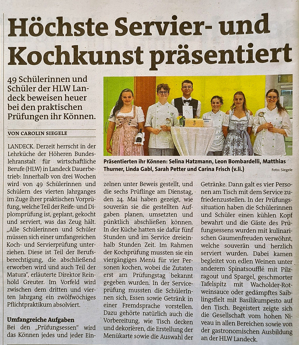 HLW Pruefungsessen presse bb