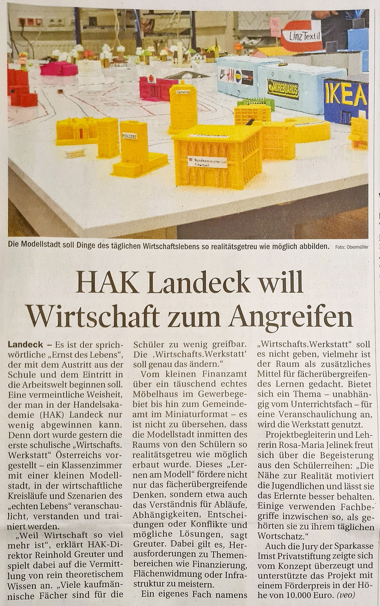 Wirtschaftswerkstatt presse tt